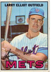 1967 Topps Baseball Cards      023      Larry Elliot
